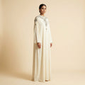 Abaya Blanche Cristaux